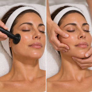 LIFTING FACIAL CON RADIOFRECUENCIA Y MASAJE KOBIDO